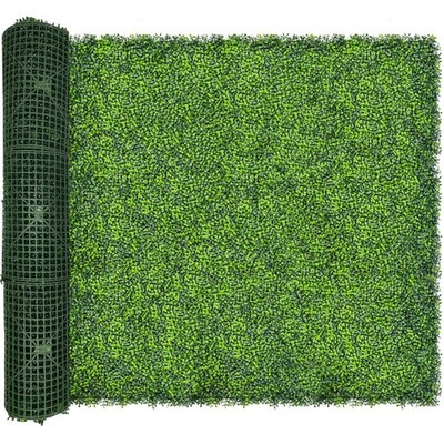 Artificial Ivy Privacy Fence Screen,128''x 72'' (64 SQFT) UV-Anti Faux Boxwood ...