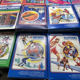 Intellivision Games Lot of 16 Games All With Manuals