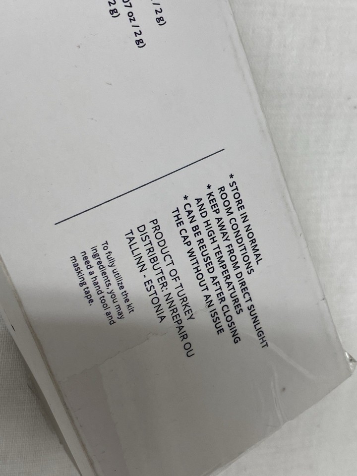 Stowsen Bone & Almond Color Surface Repair Kit - Fix Chips & Defects in ...
