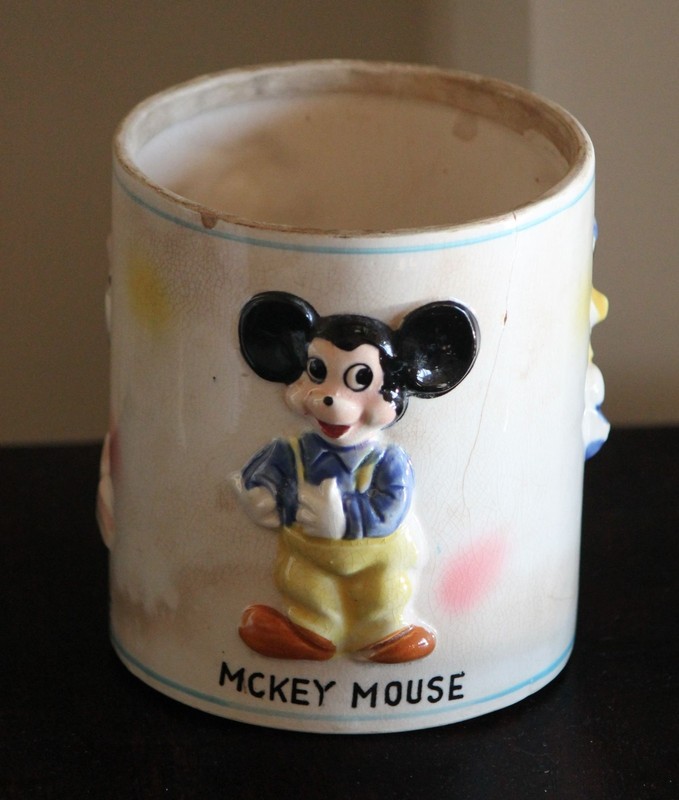 Very rare! Misspelled 1961 Disney Lollypop cookie jar / canister