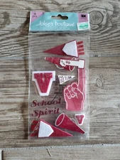 Jolee's Boutique Scrapbook Sticker Pack "School Spirt"