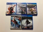 PS4 PS3 Lot of 5 Games - Star Wars, Uncharted, Destiny, Shadow of Mordor