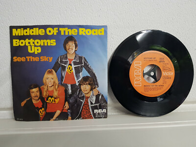 Middle of the Road - Bottoms up / See the Sky 1972 Sacramento Chirpy-Cheep 7'' LP