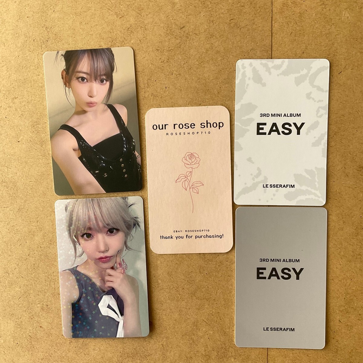 LESSERAFIM LIVE　weverse AAA トレカ6枚 LE SSERAFIM] CRAZY JP / Lucky Draw Universal Music Store Weverse