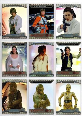 2014 Topps Star Wars Chrome Perspectives Refractor You Pick, Finish Your Set R