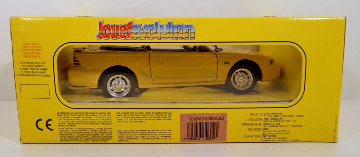 貴重　JOUEFエボリューション製 フォード・ムスタング350GT　紺１／１８ 貴重JOUEFエボリューション製 フォード・ムスタング350GT紺1／18
