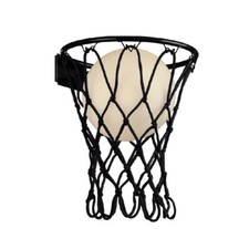 Modern Design Wall Sconce Basketball Basket Black 1 Light MN-551