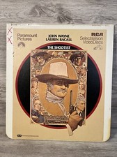The Shootist John Wayne CEDs SelectaVision Videodisc Movie 1976 Lauren Bacall