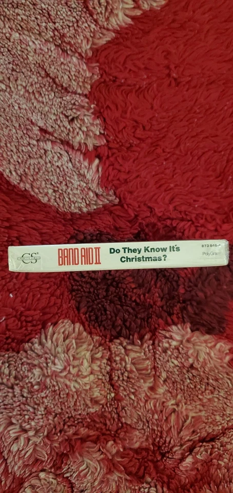 Band Aid II cassette single 1989 sealed Very RARE US version NOT COMMON UK ONE - Image 3 of 3
