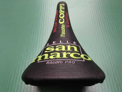Rare Saddle Selle San Marco Racing Fausto Coppi Tuono Line seat Masciaghi |  eBay