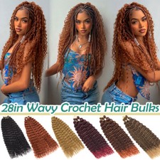 Synthetic Water Wave Curly Hair Extensions Black Women Brazilian Crochet Braids