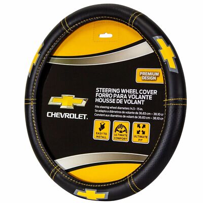       Chevrolet Premium Speed Grip Car SUV Truck Steering Wheel Cover New