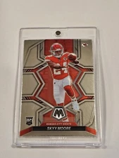 Skyy Moore Rookie RC 2022 Mosaic Football Base Card #319 Kansas City Chiefs