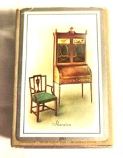 Vintage Congress 606 Playing Cards Sheraton Hotel Cell-U-Tone Finish Velvet Box