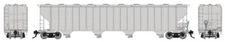 HO Procor 5820 Covered Hopper: Undecorated Kit
