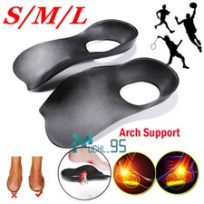 S/L Orthotic Shoe Insoles Inserts Flat Feet High Arch Support Plantar Fasciitis