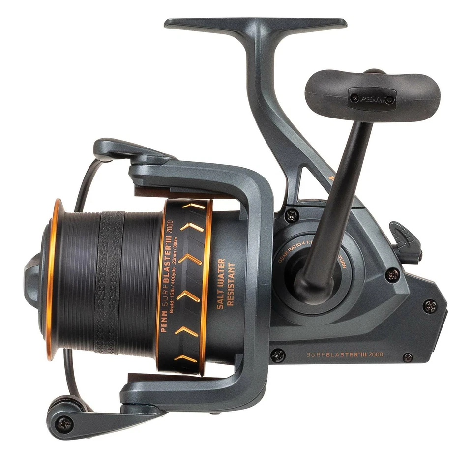Penn Surfblaster III Longcast Brandungsrolle Angelrolle Surfrolle - 7000 8000 - Bild 1 von 1