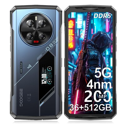 DOOGEE V40Pro 6,78 Zoll Android 14 Outdoor Smartphone 36GB+512GB 8680mAh Handy