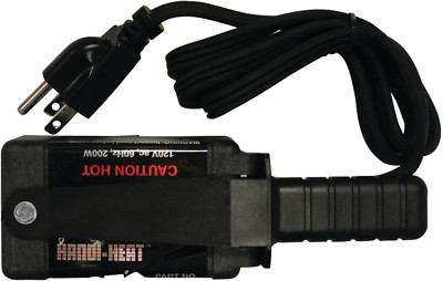 200W Magnetic Heater - 110V, 300-400°F, 8 Sq. Inch Heating Surface