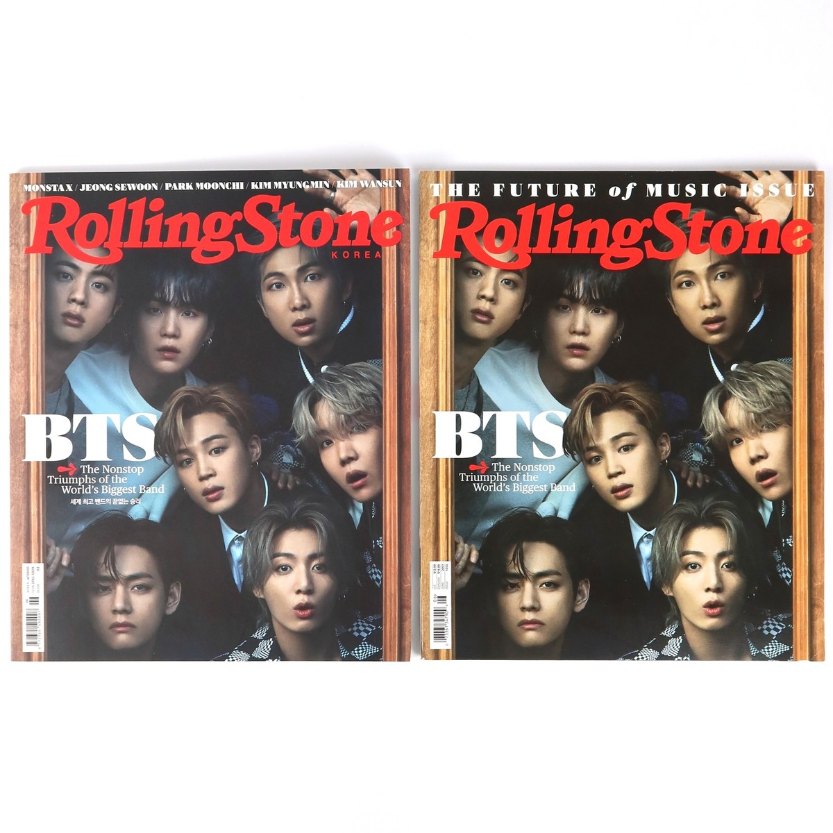 BTS Rolling Stone Magazine Korea + US Set April/June 2021 | eBay