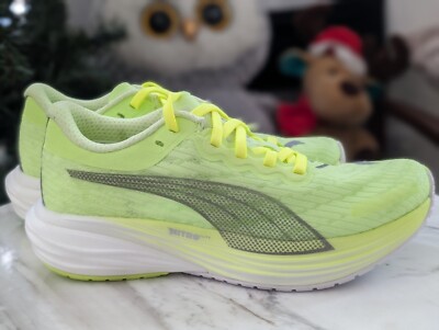PUMA Deviate Nitro 2 Low Fizzy Apple (376855-06) size 6m 7.5 wm
