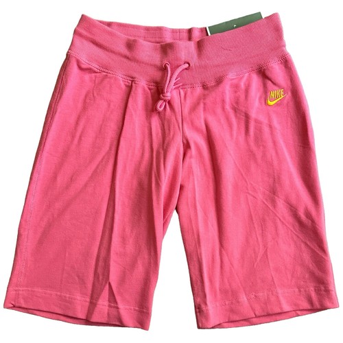 light pink nike sweatshorts