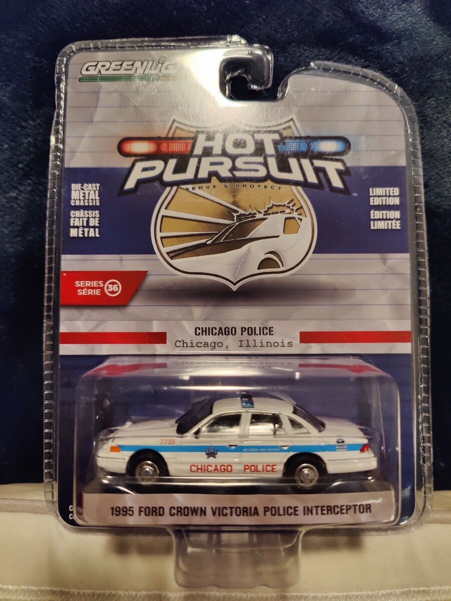 Greenlight HOT PURSUIT Chicago Police Limited Edition 1995 Greenlight HOT PURSUIT Chicago Police Limited Edition 1995