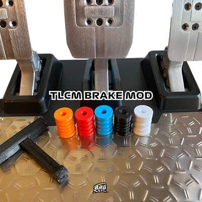 BRGSIMMODS Thrustmaster TLCM(T-LCM) Brake Pedal Mod + Mounting Tool