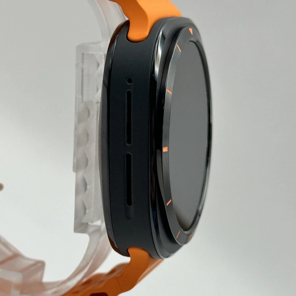 Samsung Galaxy Watch Ultra Black Titanium 47mm w/ Orange Marine (LTE)- Excellent - Image 4 of 4