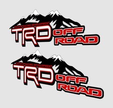 Trd Off Road Decals Stickers Off Road Replacement 4x4 Mountain Trdofmtnv22