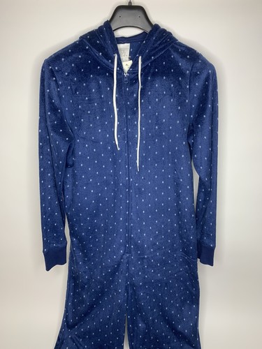 Women’s Aeropostale Live Love Dream Hooded Deer One Piece Pajamas •Size M/L *NWT - Picture 4 of 8