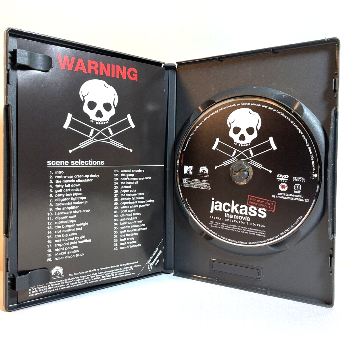JACKASS: THE MOVIE / JACKASS NUMBER TWO (DVD) Johnny Knoxville