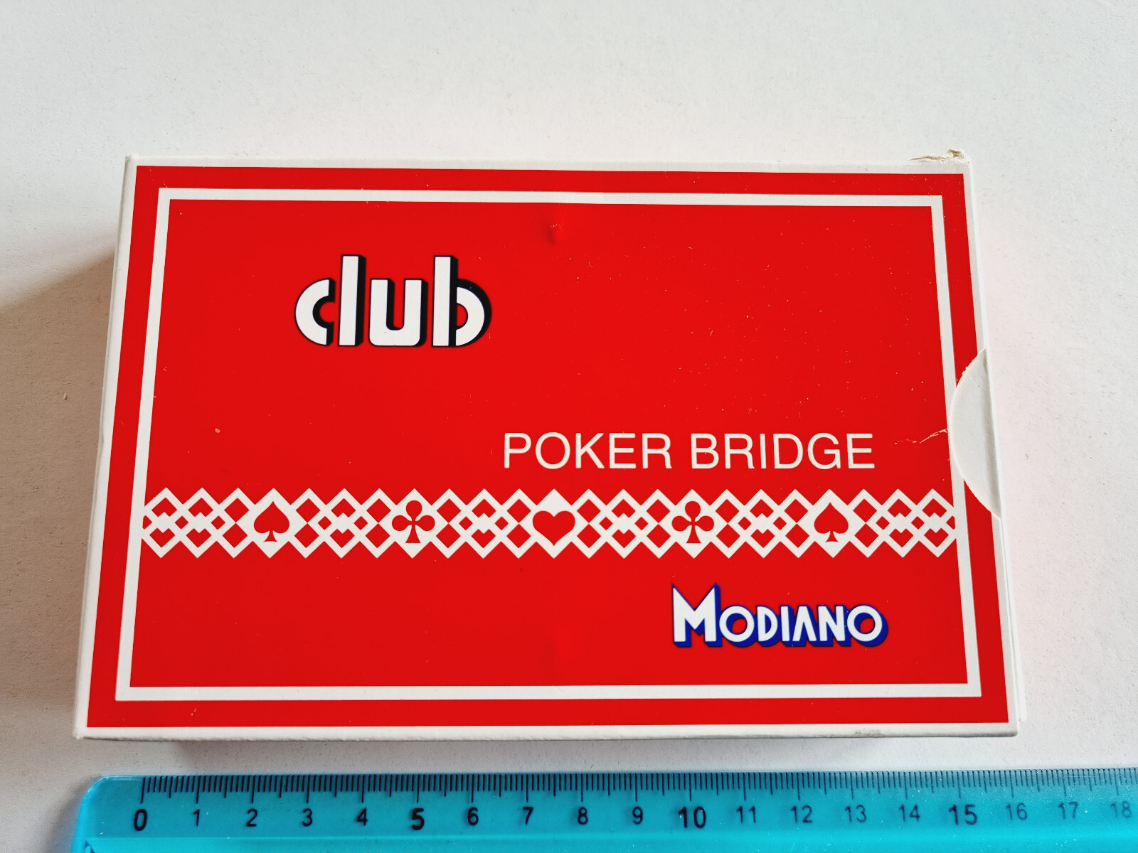 Karten Von Spiel Versiegelte Club Modiano Poker Bridge Original