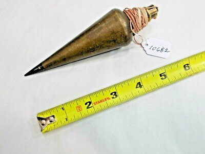 Plumb Bob, 16 oz. Brass Plumb Bob, General Hardware Mfg. Co., New York, USA