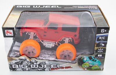 FUNKFERNBEDIENUNG MONSTERTRUCK LEUCHTET RENNEN JUNGEN KINDER SPASS SPIELZEUG WEIHNACHTSGESCHENK