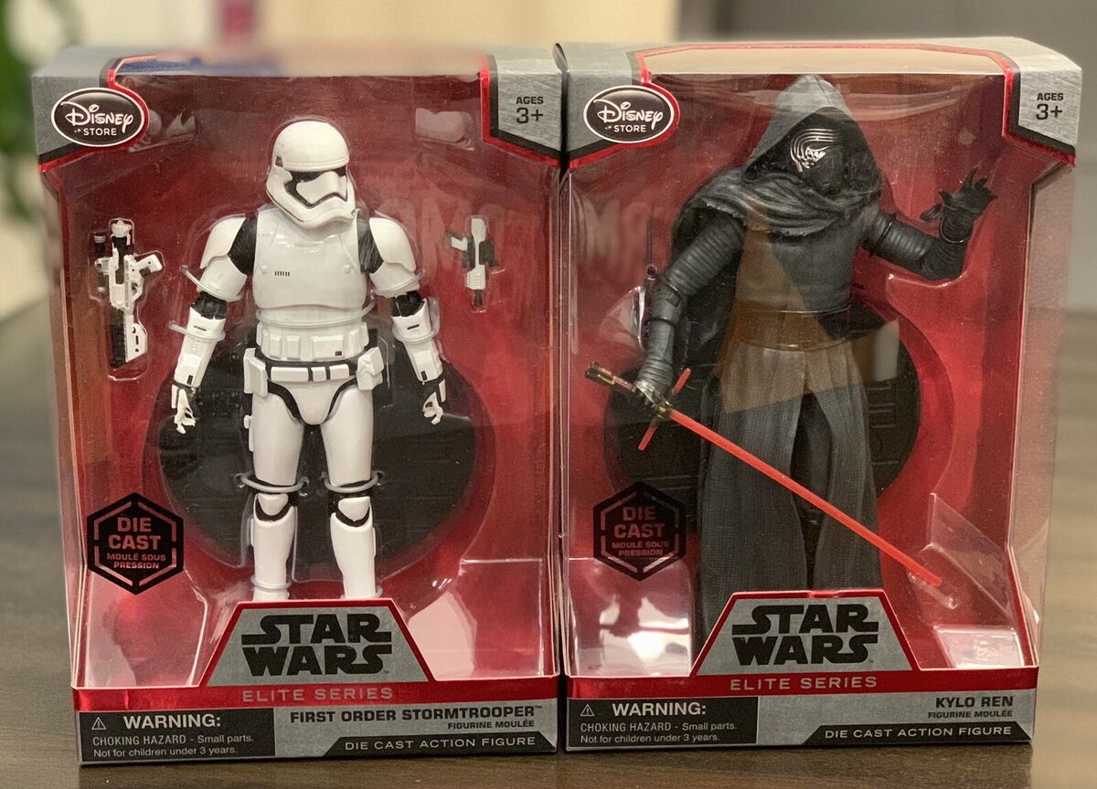 Star Wars Elite Series Kylo Ren & First Order Stormtrooper Star Wars Elite Series Kylo Ren & First Order Stormtrooper