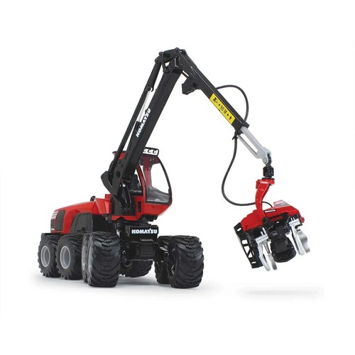 1:32 FIRST GEAR *KOMATSU* Red 931XC.3 FORESTRY HARVESTER HIGH DETAIL DIECAST NIB - Picture 6 of 8