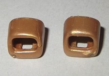 18702, 2x Schwert- Halterung (für Gürtel, Kragen, Gurt), gold