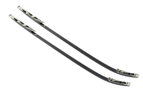 BLACK ROOF RAIL BARS ALUMINIUM RAILS FOR LAND ROVER DISCOVERY SPORT L550 2014+ - Picture 8 of 13