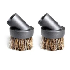 1.25" Round Soft Horse Hair Vacuum Dust Brush Fits For Shop Vac Hoover