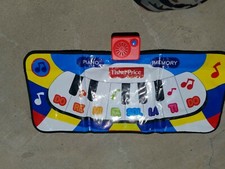 Fisher Price Interactive Piano Memory Music Mat Toddler Game EUC Pre-owned