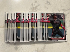Lot (41) ELLY DE LA CRUZ Reds 2024 Bowman Baseball base rookie card #22