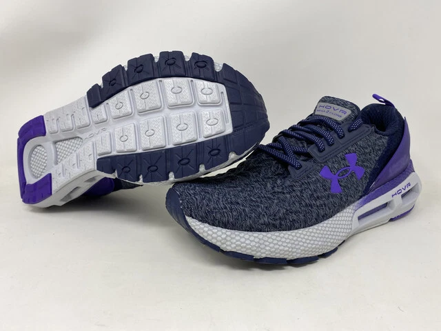 Under Armour Women s HOVR Mega 2 Clone Running Shoes Navy Purple 10 B M US