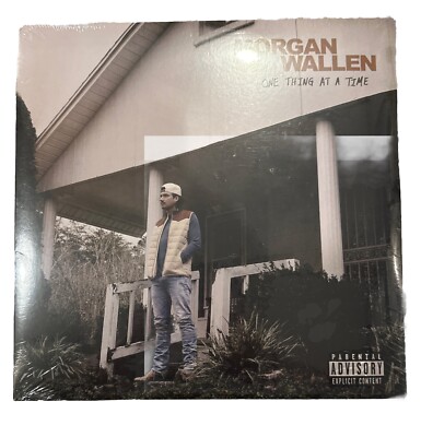 Morgan Wallen - One Thing At A Time Exclusive Green Colored Vinyl 3LP FREE SHIP