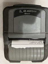 Zebra QL 420 Plus Q4D-LUBA0000-00 Label Thermal Printer BLUETOOTH