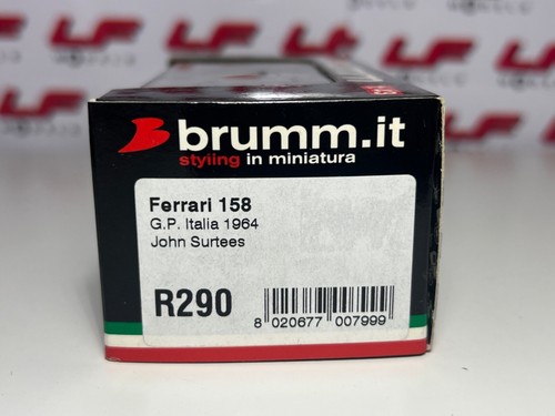 1:43 Ferrari 158 G.P. Italia 1964 John Surtees R290 - Brumm - Foto 7 di 7