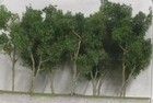 JTT HO Scale Model Railroad Trees - Woods Edge Scenery Green Trees 3-3.5" Tall 8 thumbnail image
