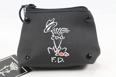 FIDO DIDO - Geldbörse / Mini Purse - Schwarz - 7UP - Vintage - Neu