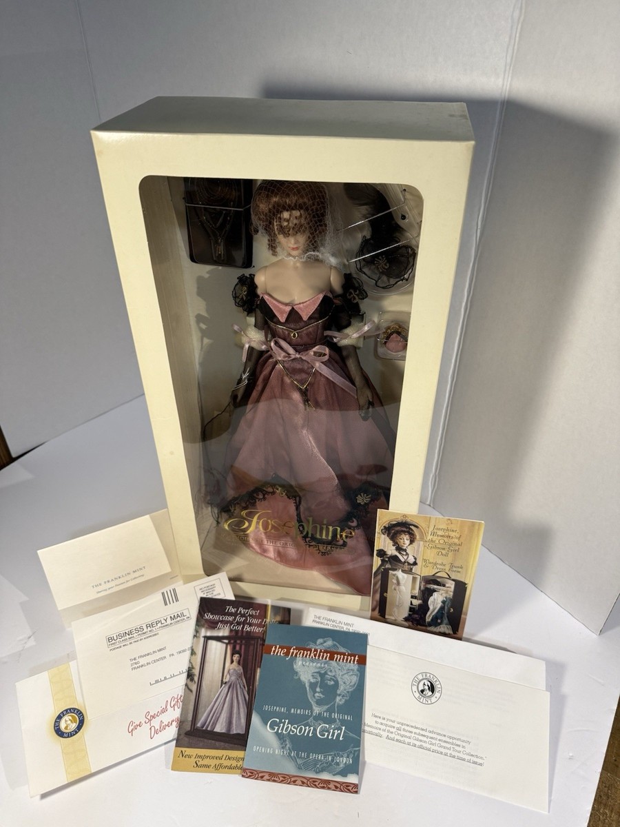 Franklin Mint Josephine Memoirs Of The Original Gibson Girl