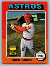 1975 Topps #334 Greg Gross